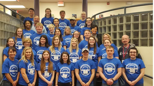 Group shot of Aspiring Educators